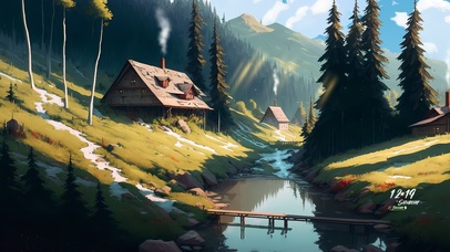 治愈小桥流水人家