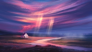 傍晚风景