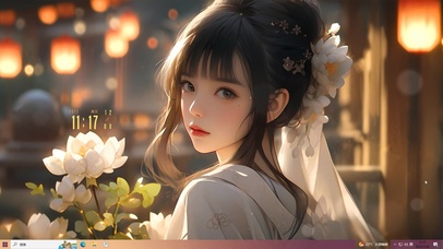 唯美古风气质美女