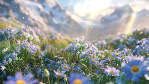 蓝色小花