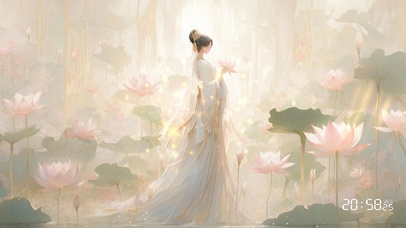 4K治愈古风（荷塘月色）