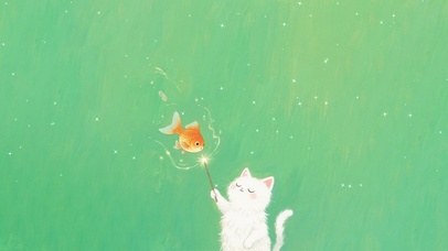 biu～变个小金鱼～