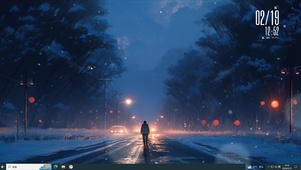 冬日雪