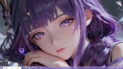 破镜之雷电少女主题