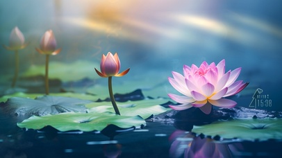 佛系荷花 清心寡欲