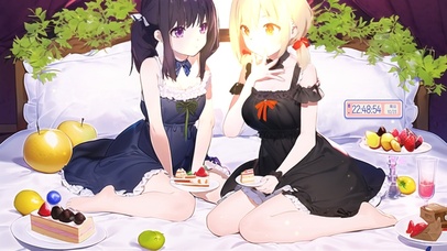 热爱甜品的少女们