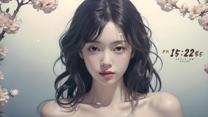 落花少女