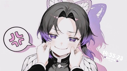 捏脸系列 鬼灭之刃蝴蝶忍