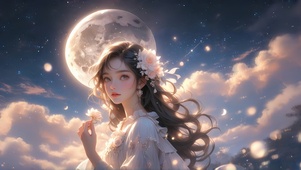 拈花少女