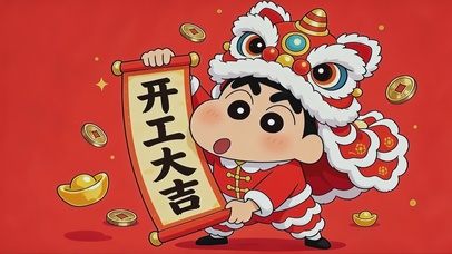 开工大吉全力以富