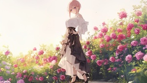 唯美花田少女