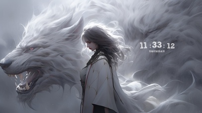 美女与野兽-白狮