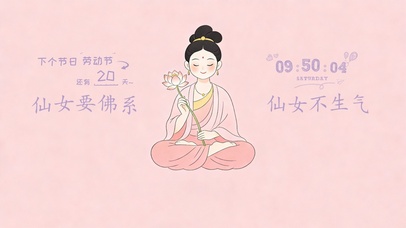 仙女要佛系仙女不生气