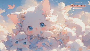 可爱小猫