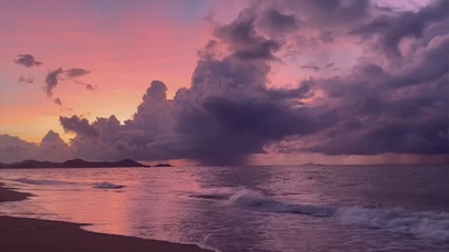 凌晨五点的日出