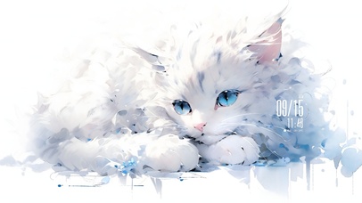 纯白猫咪（非主题）