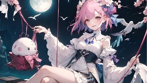 粉发魔法师