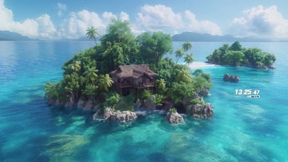 清凉夏日 迷你海岛