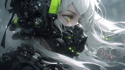 赛博机甲女孩