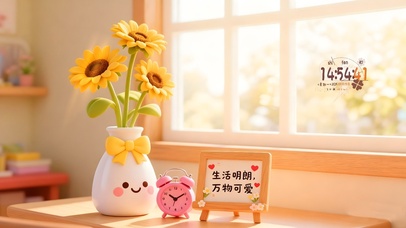 生活明朗 万物可爱