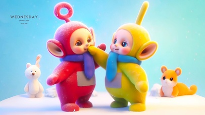 可爱的天线宝宝