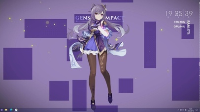 原神——刻晴主题二