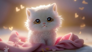 爱心猫咪