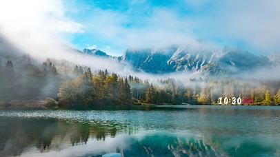 4k人间青山云雾