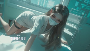 护士的容颜如美丽精灵