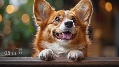 4K高清萌宠柯基