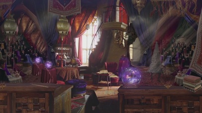 霍格沃兹特里劳妮占卜课