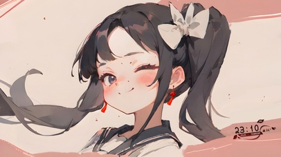 俏皮小萝莉