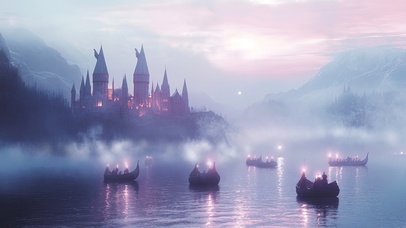 迷雾中的魔法城堡