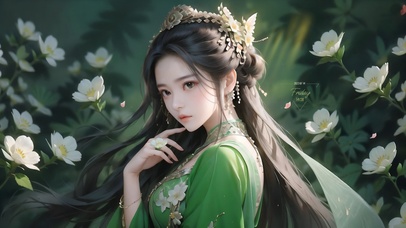 4k古风唯美少女