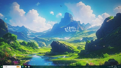 绿色护眼美景-桌面主题