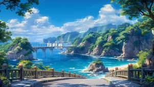 夏日的海风