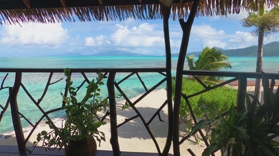 4K唯美治愈清新夏日海景