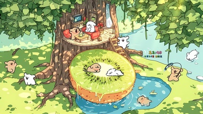 树洞里的一家人