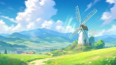 护眼治愈静谧山谷	