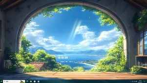 窗外的海
