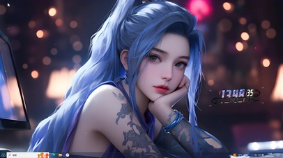 4K清纯气质金克斯主题