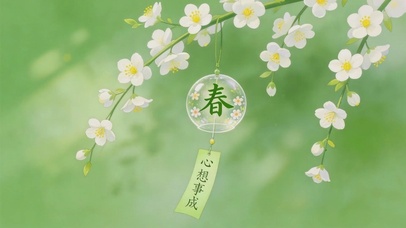 春和景明-心想事成