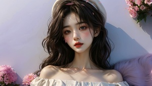 氛围感美女