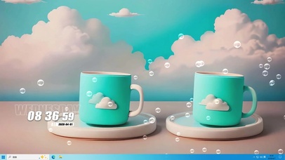 小清新桌面主题