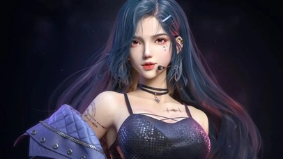 4k唯美治愈女孩