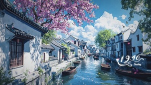 清新江南风景