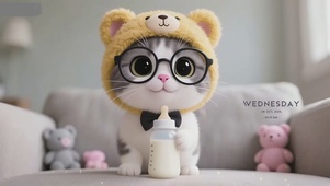 可爱小奶猫