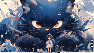 可爱大猫