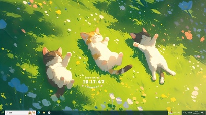 4K超级可爱猫主题