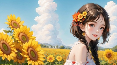 向日葵少女